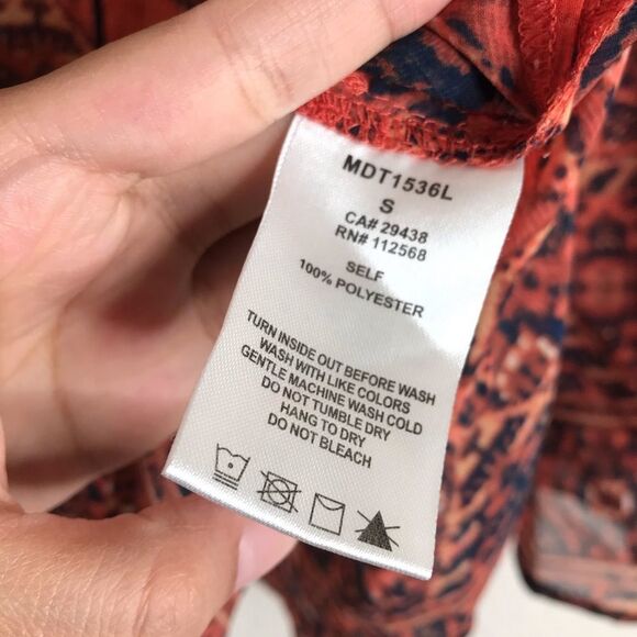 Miss me‎ boho flared sleeve sheer blouse - Picture 7 of 9